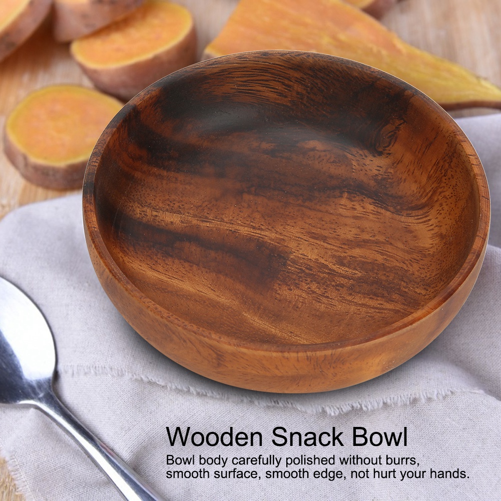 Home Cooking Recipes - Houten serveerschalen, houten snackschaal, fruitschaal, voedselschaal,