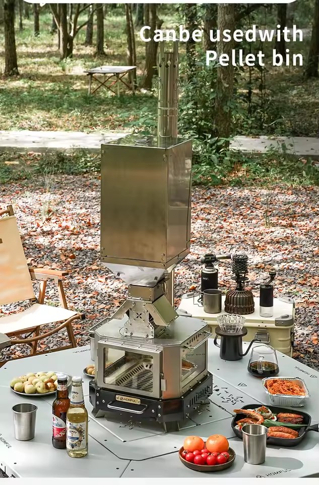 HOMFUL Draagbare Houtkachel Hu - Home Cooking Cookbook recensie en prijs