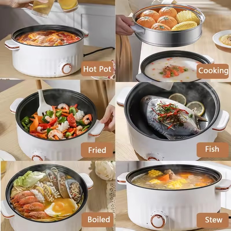 Elektrische draagbare multifun - Home Cooking Cookbook recensie en prijs