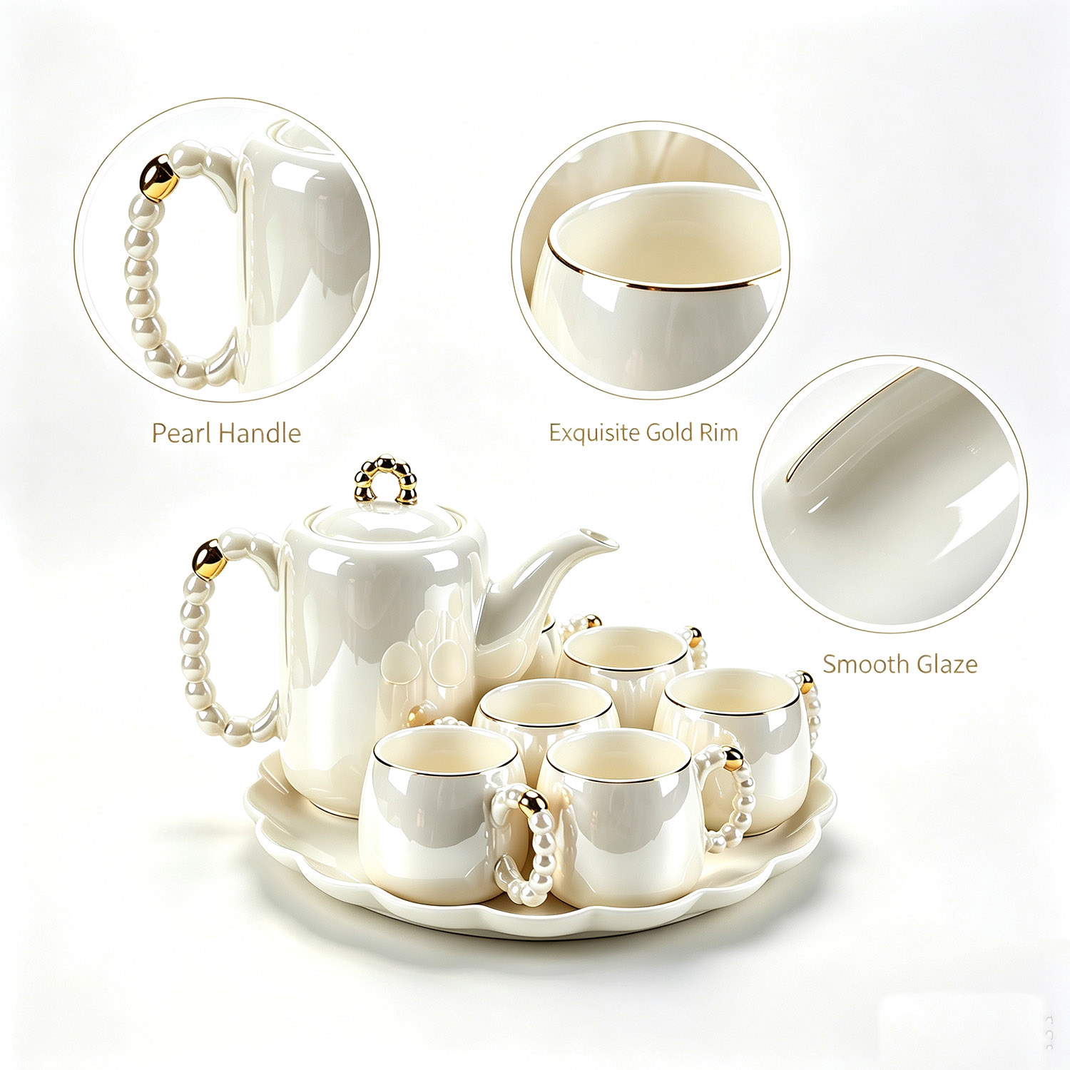 8-delige 770ml kleine theeset  - Home Cooking Recipes recensie en prijs